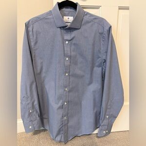 Ryan Seacrest Distinction Light Blue Dress Shirt